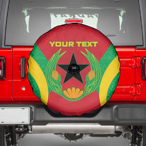 Personalised Afro Cape Verde (1975-1992) Spare Tire Cover Mix African Pattern