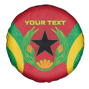 Personalised Afro Cape Verde (1975-1992) Spare Tire Cover Mix African Pattern