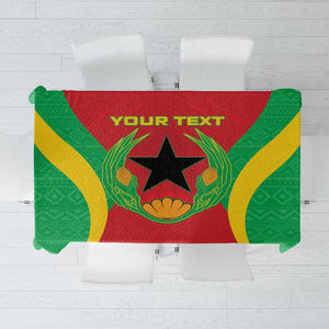 Personalised Afro Cape Verde (1975-1992) Tablecloth Mix African Pattern