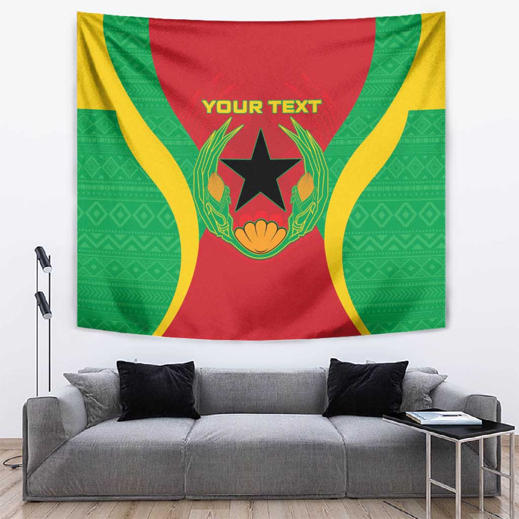 Personalised Afro Cape Verde (1975-1992) Tapestry Mix African Pattern