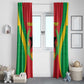 Personalised Afro Cape Verde (1975-1992) Window Curtain Mix African Pattern