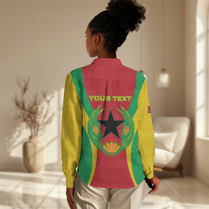 Personalised Afro Cape Verde (1975-1992) Women Casual Shirt Mix African Pattern