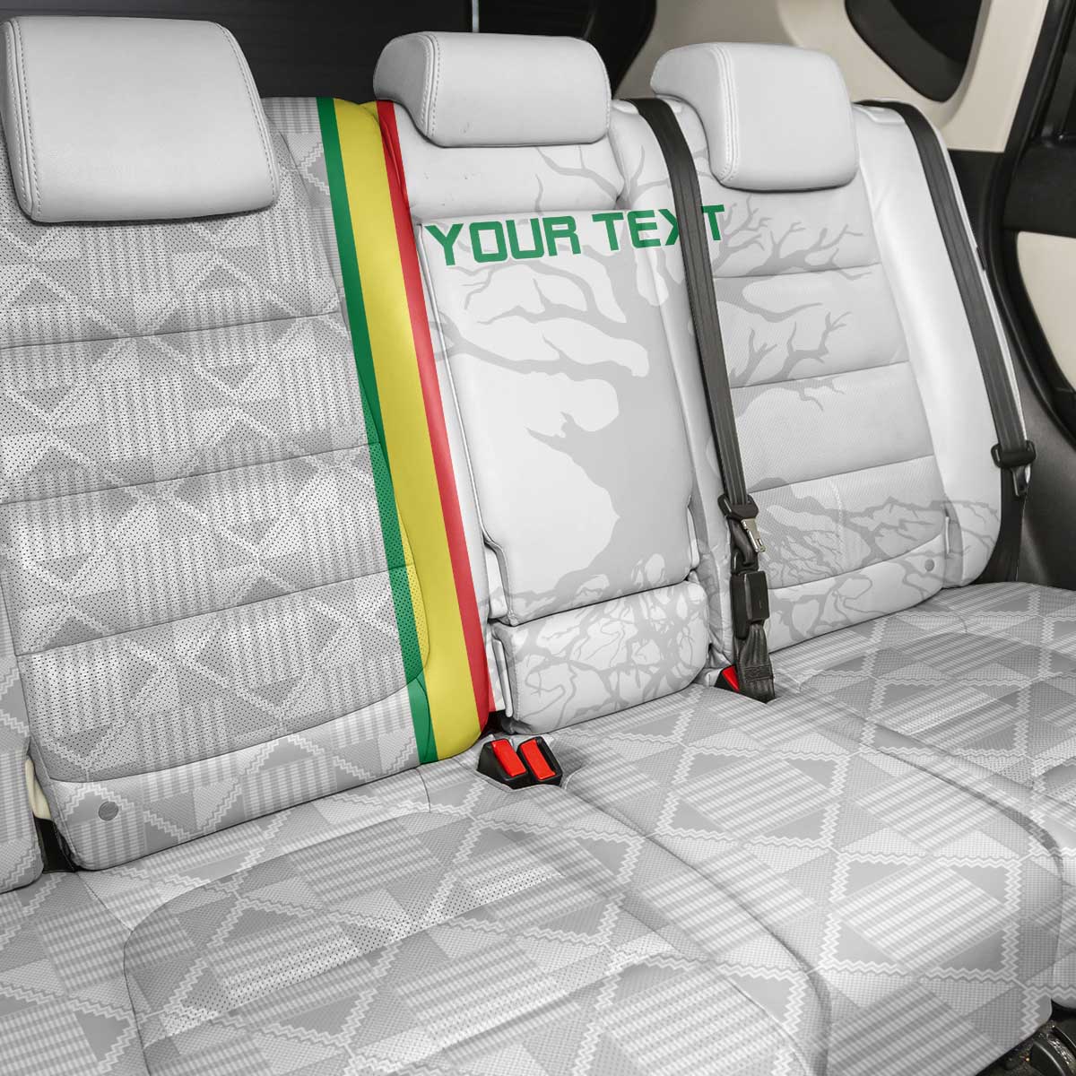 Custom Senegal Football Back Car Seat Cover We Are Champions
