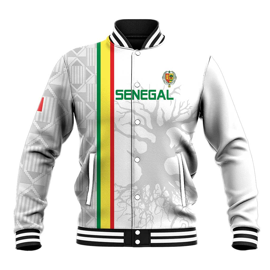 Custom Senegal Football Baseball Jacket We Are Champions