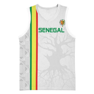 Custom Senegal Football Basketball Jersey We Are Champions LT15