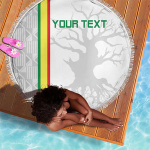 Custom Senegal Football Beach Blanket We Are Champions