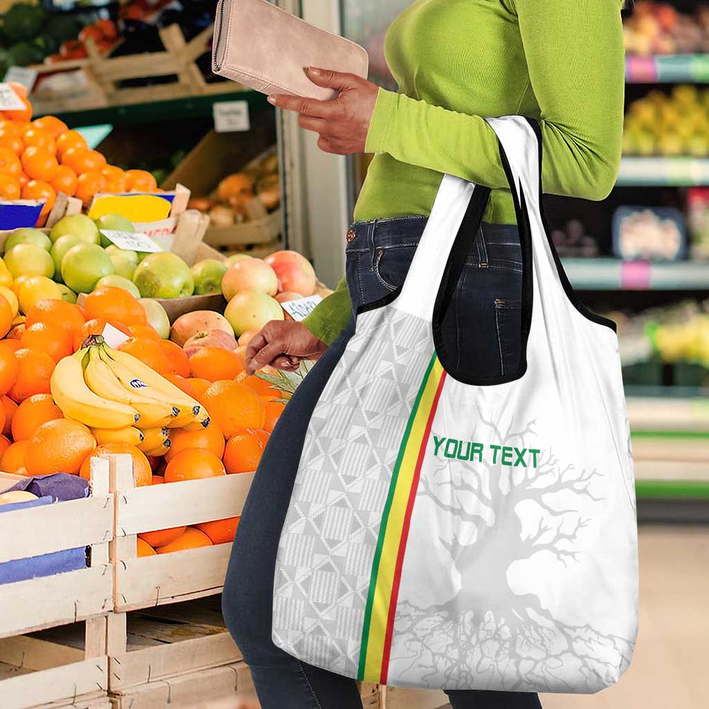 Custom Senegal Football Grocery Bag We Are Champions