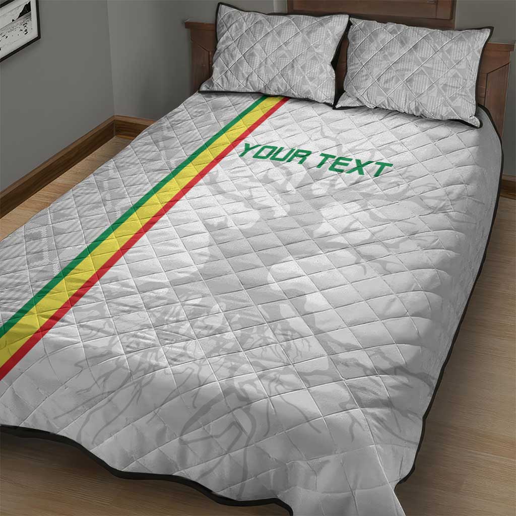 Custom Senegal Football Quilt Bed Set We Are Champions