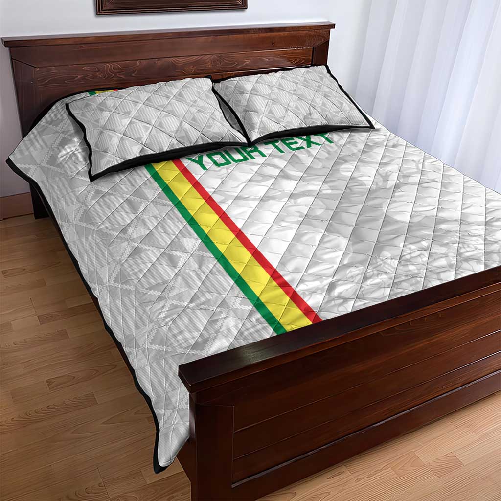 Custom Senegal Football Quilt Bed Set We Are Champions