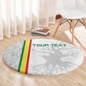 Custom Senegal Football Round Carpet We Are Champions