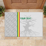 Custom Senegal Football Rubber Doormat We Are Champions