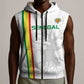 Custom Senegal Football Sleeveless Zip Hoodie We Are Champions - African Pride