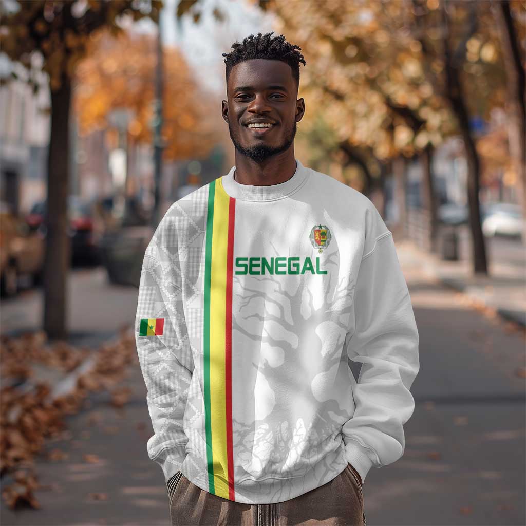 Custom Senegal Football Sweatshirt We Are Champions