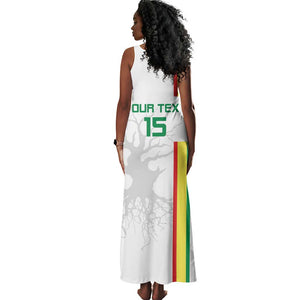 Custom Senegal Football Tank Maxi Dress We Are Champions