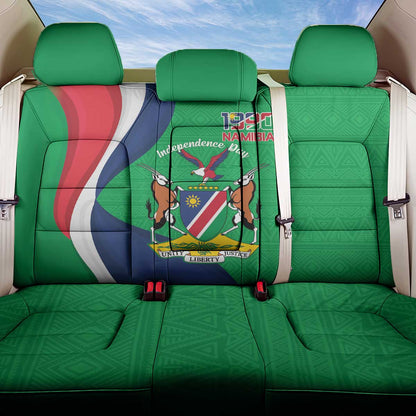 Personalised Namibia Back Car Seat Cover 35th Anniversary Independence Day