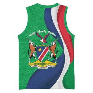 Personalised Namibia Basketball Jersey 35th Anniversary Independence Day LT15