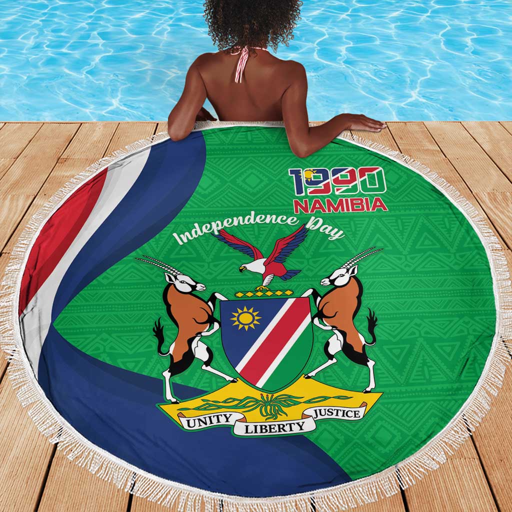 Personalised Namibia Beach Blanket 35th Anniversary Independence Day