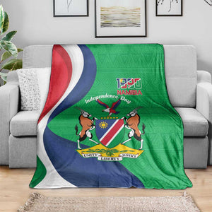 Personalised Namibia Blanket 35th Anniversary Independence Day
