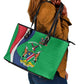 Personalised Namibia Leather Tote Bag 35th Anniversary Independence Day