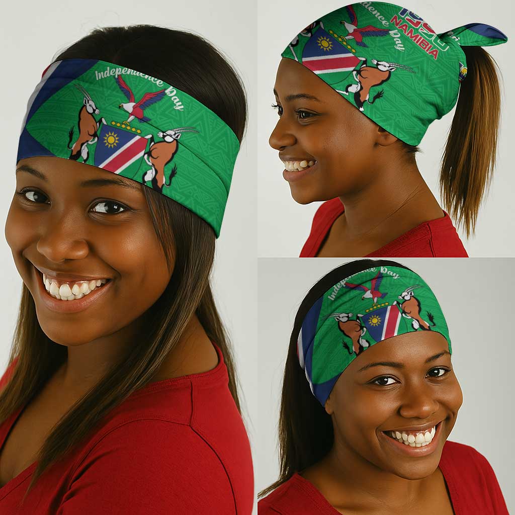 Personalised Namibia Neck Gaiter 35th Anniversary Independence Day LT15