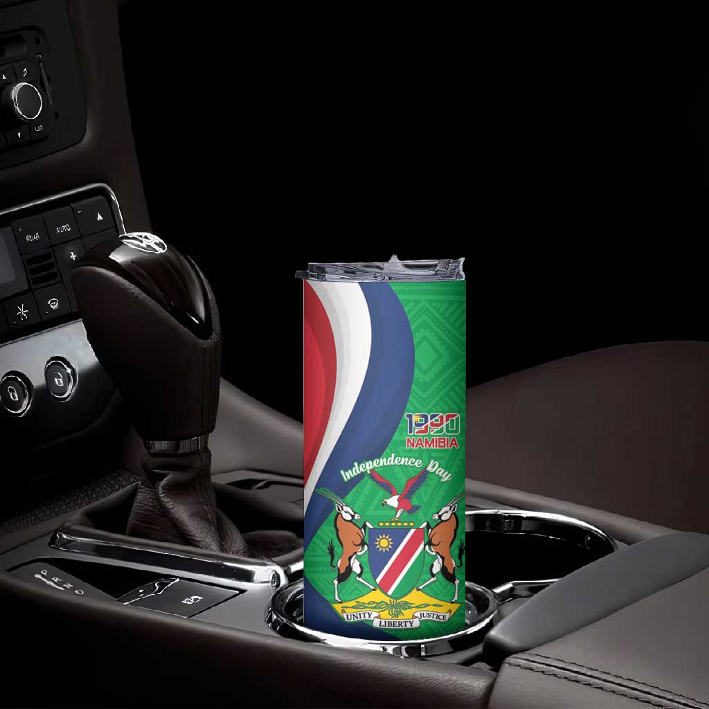Personalised Namibia Skinny Tumbler 35th Anniversary Independence Day