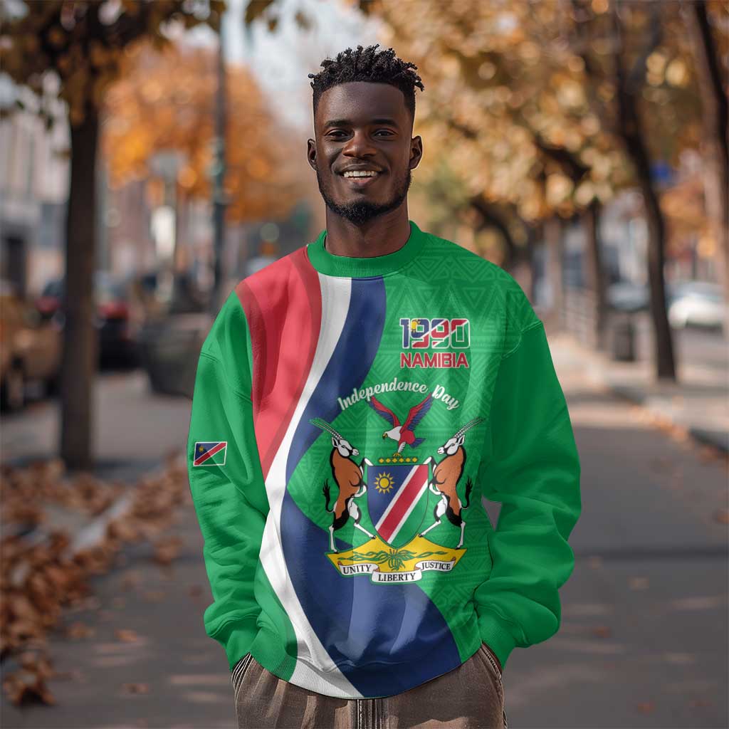 Personalised Namibia Sweatshirt 35th Anniversary Independence Day