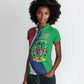 Personalised Namibia Women Polo Shirt 35th Anniversary Independence Day