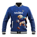 Namibia Rugby Custom Baseball Jacket Eagle Mascot - Sporty Style