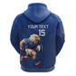 Namibia Rugby Custom Hoodie Eagle Mascot - Sporty Style