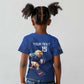 Namibia Rugby Custom Kid T shirt Eagle Mascot - Sporty Style