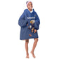 Namibia Rugby Custom Kid Wearable Blanket Hoodie Eagle Mascot - Sporty Style