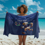 Namibia Rugby Custom Sarong Eagle Mascot - Sporty Style