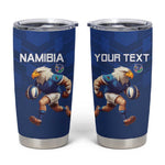 Namibia Rugby Custom Tumbler Cup Eagle Mascot - Sporty Style