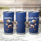 Namibia Rugby Custom Tumbler Cup Eagle Mascot - Sporty Style