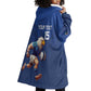 Namibia Rugby Custom Wearable Blanket Hoodie Eagle Mascot - Sporty Style