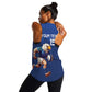 Namibia Rugby Custom Women Racerback Tank Eagle Mascot - Sporty Style