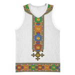 Ethiopia Saba Kemis Habesha Style Basketball Jersey LT15