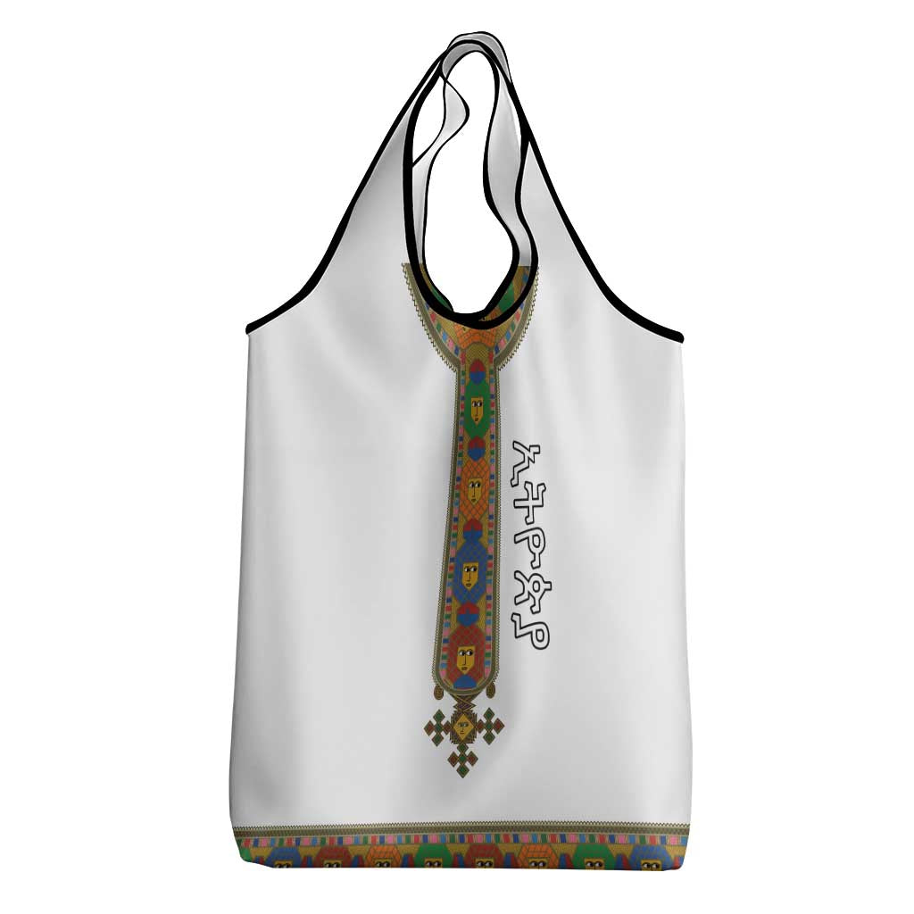 Ethiopia Saba Kemis Habesha Style Grocery Bag