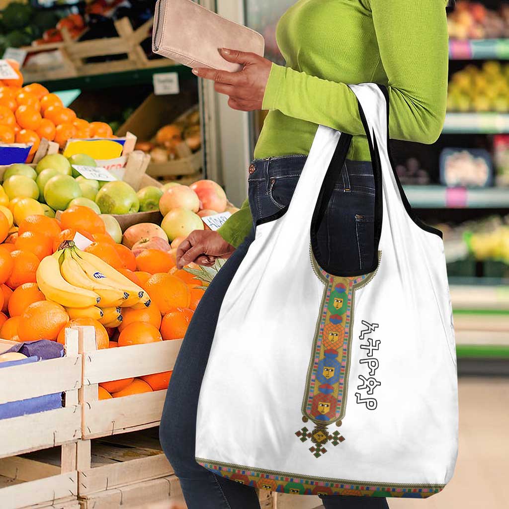 Ethiopia Saba Kemis Habesha Style Grocery Bag