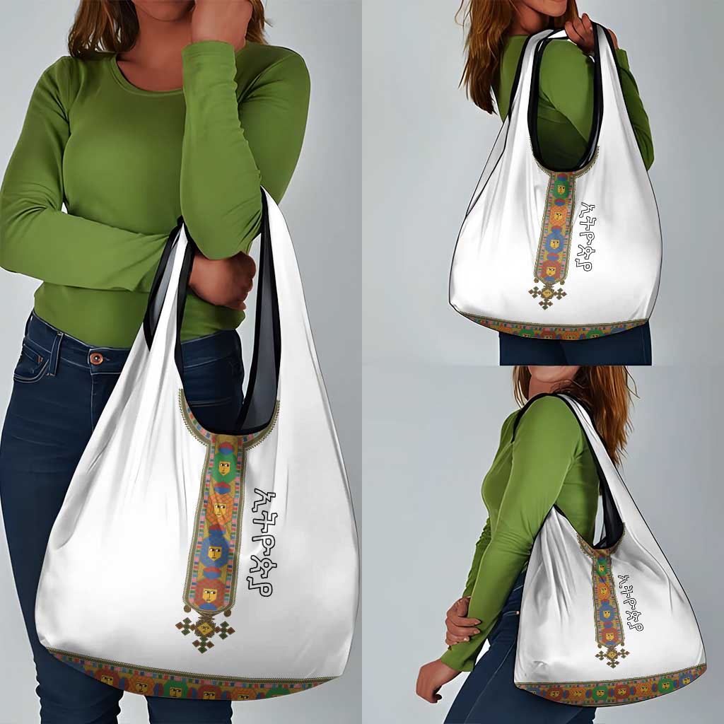 Ethiopia Saba Kemis Habesha Style Grocery Bag