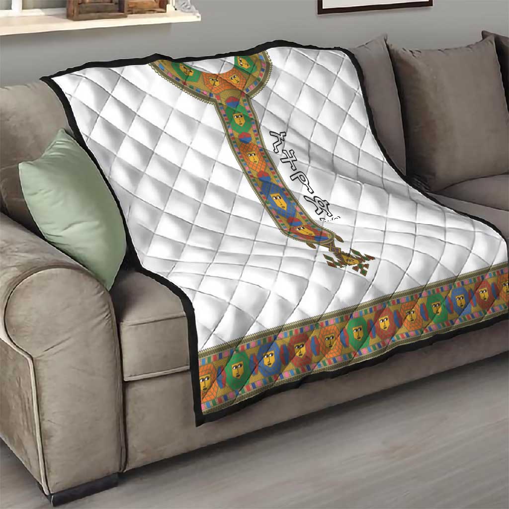Ethiopia Saba Kemis Habesha Style Quilt