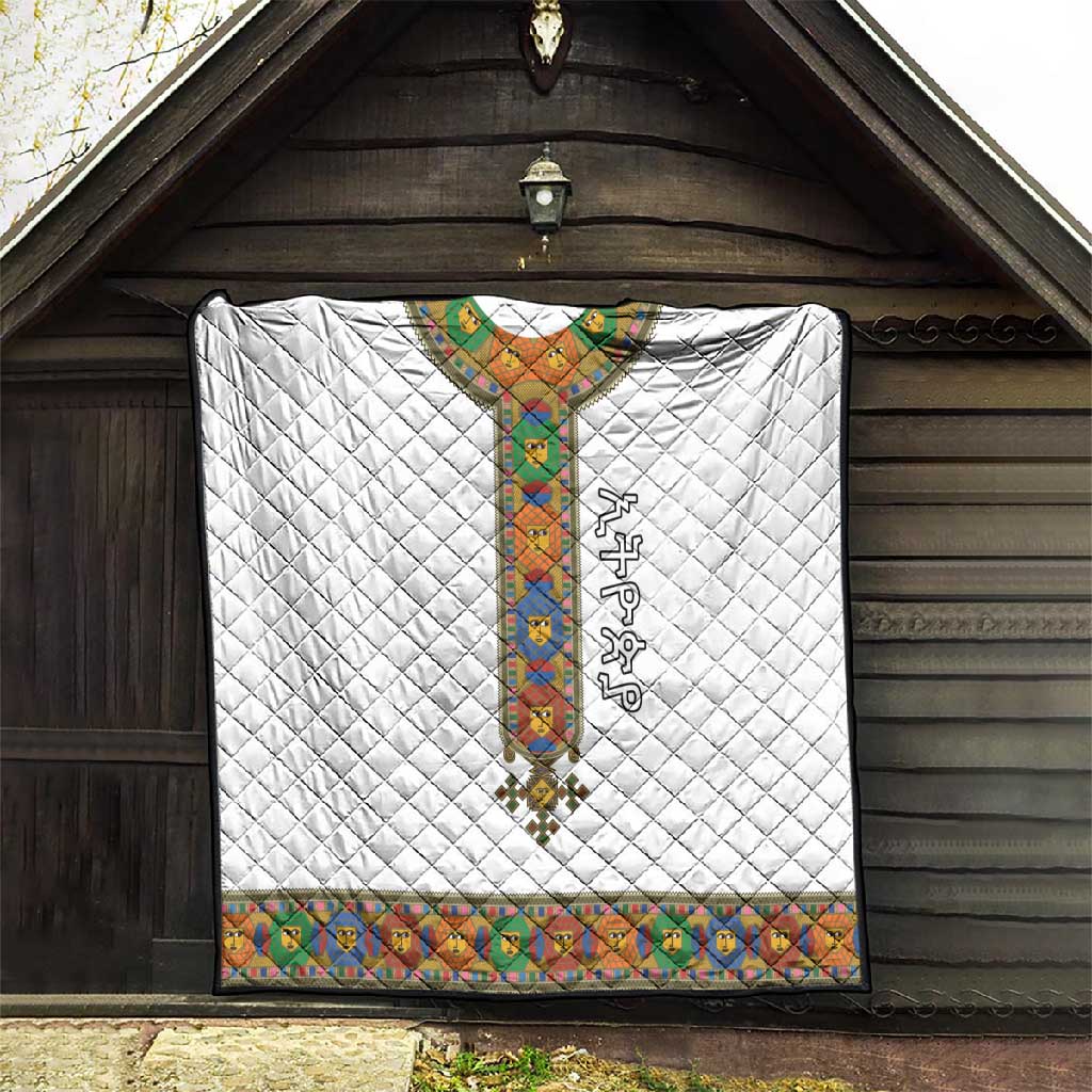 Ethiopia Saba Kemis Habesha Style Quilt