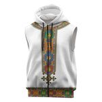 Ethiopia Saba Kemis Habesha Style Sleeveless Zip Hoodie - African Pride