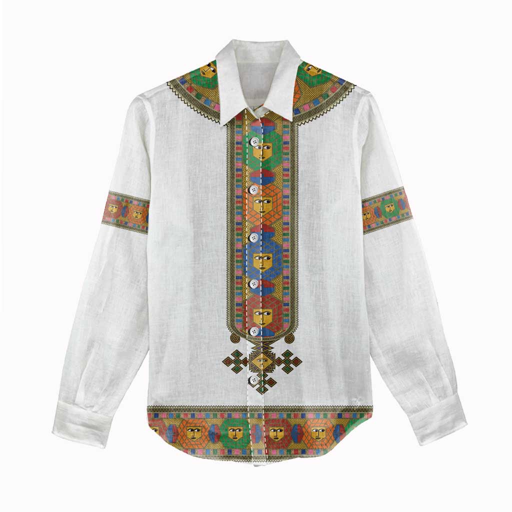 Ethiopia Saba Kemis Habesha Style Women Casual Shirt