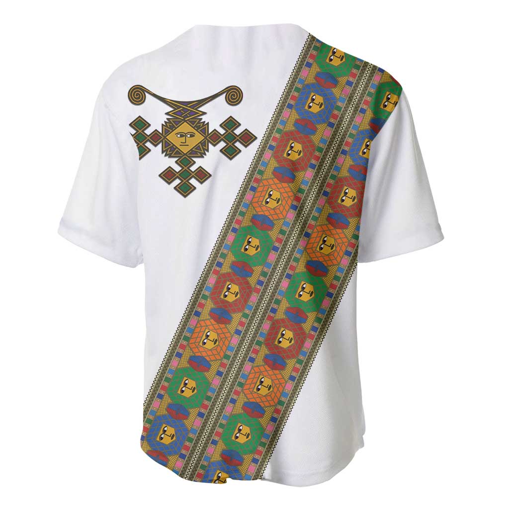 Ethiopia Saba Kemis Sash Style Baseball Jersey