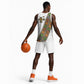 Ethiopia Saba Kemis Sash Style Basketball Jersey LT15