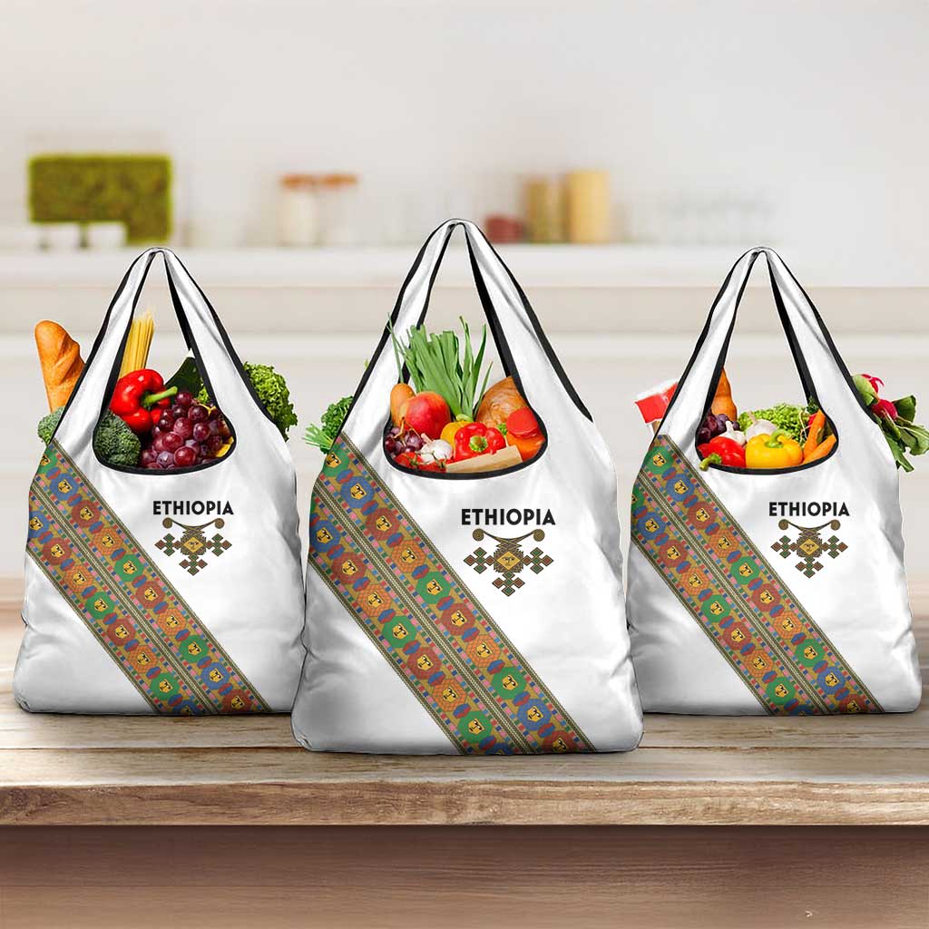 Ethiopia Saba Kemis Sash Style Grocery Bag