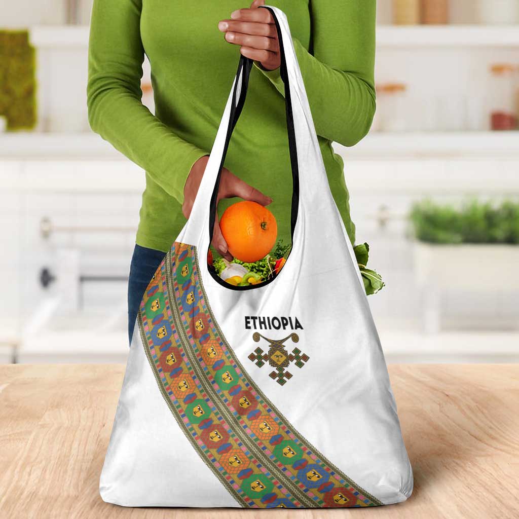 Ethiopia Saba Kemis Sash Style Grocery Bag