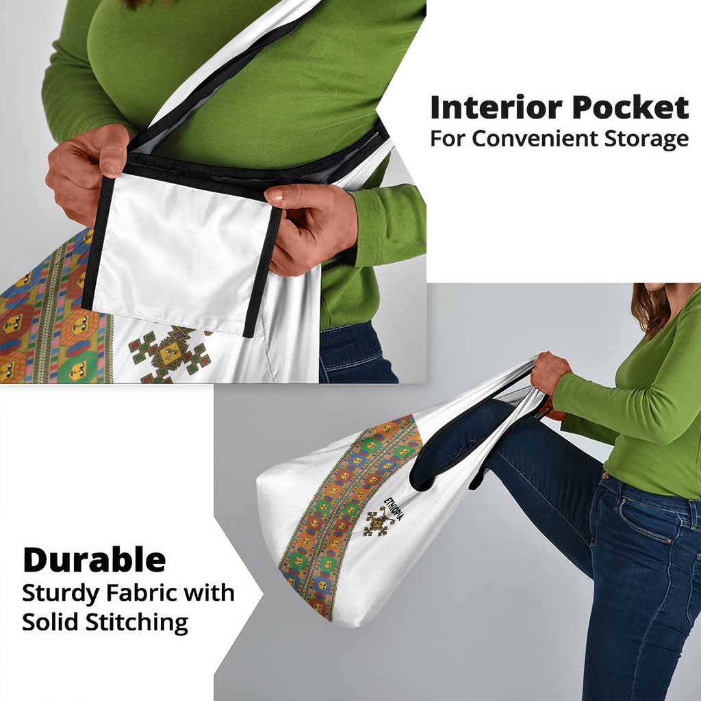 Ethiopia Saba Kemis Sash Style Grocery Bag