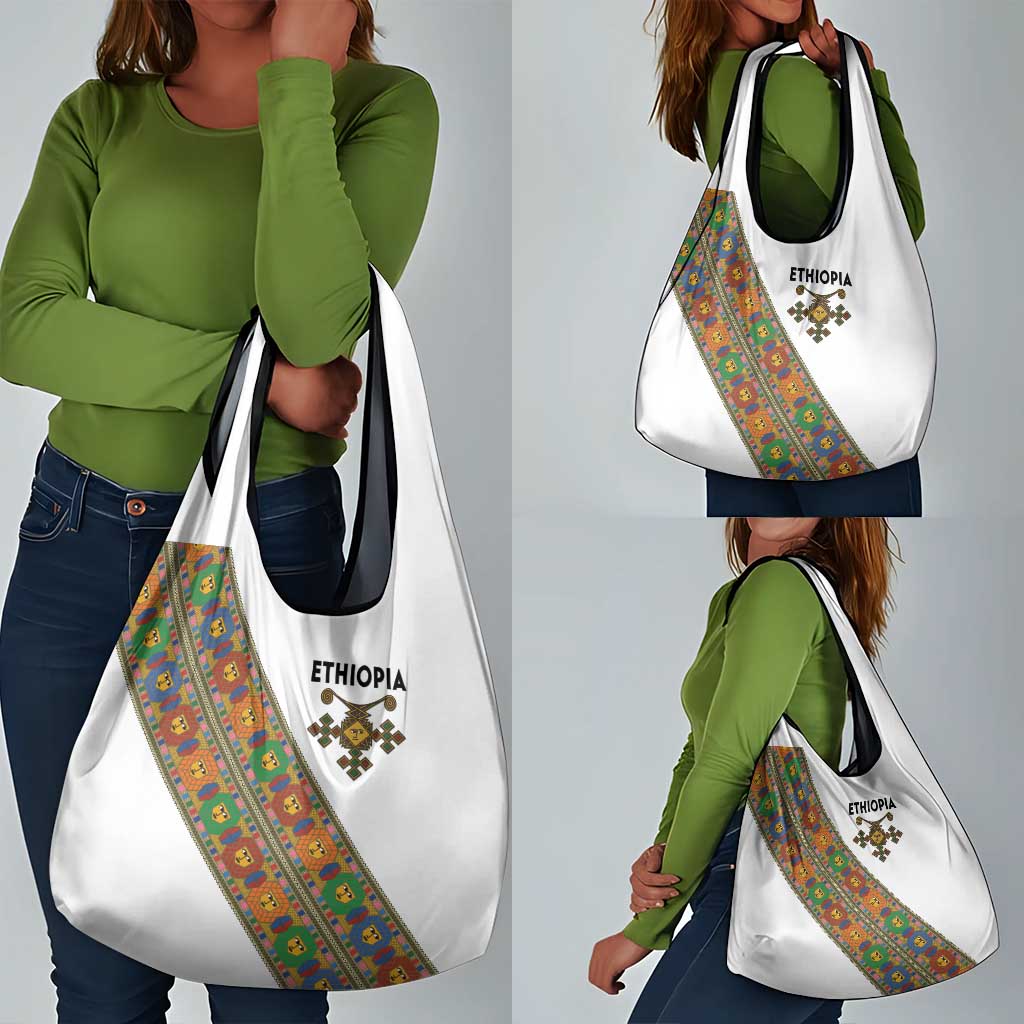 Ethiopia Saba Kemis Sash Style Grocery Bag